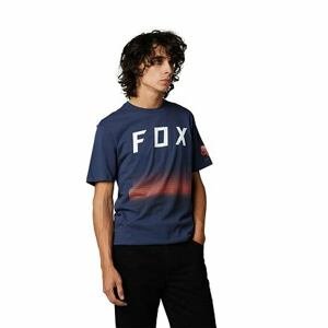 Fox pánské tričko Fgmnt Prem Ss Deep Cobalt | Modrá | Velikost M