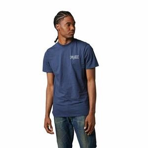 Fox pánské tričko Out And About Ss Prem Deep Cobalt | Modrá | Velikost XL