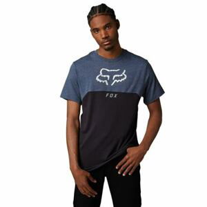 Fox pánské tričko Ryaktr Ss Heather Deep Cobalt | Modrá | Velikost L