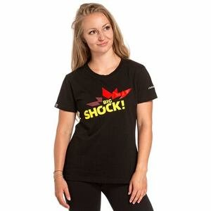 Meatfly dámské tričko Big Shock! Black | Černá | Velikost M | 100% bavlna