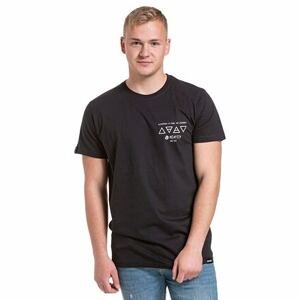 Meatfly pánské tričko Elements Black | Černá | Velikost S