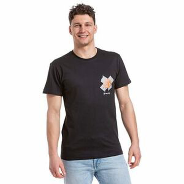 Meatfly pánské tričko Ductape Black | Černá | Velikost S