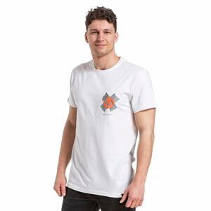 Meatfly pánské tričko Ductape White | Bílá | Velikost S