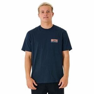 Rip curl pánské tričko Soul Arch Dark Navy | Modrá | Velikost M