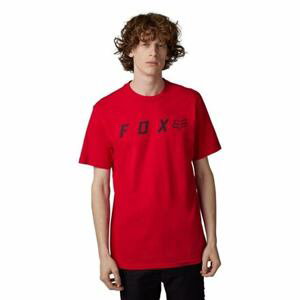 Fox pánské tričko Absolute Ss Prem Flame Red | Červená | Velikost M | 100% bavlna