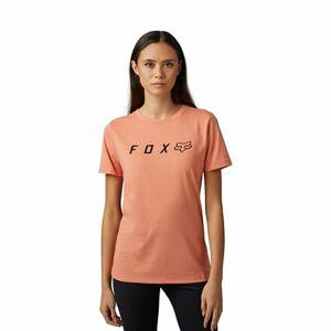 Fox dámské tričko W Absolute Ss Tech Salmon | Růžová | Velikost XS | 100% bavlna