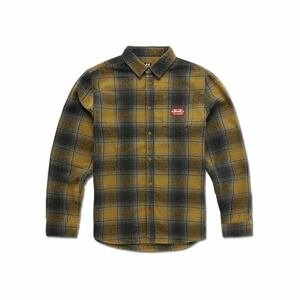 Etnies pánská košile Independent Flannel Tobacco | Hnědá | Velikost L