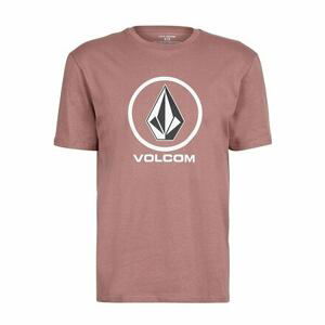 Volcom pánské tričko Crisp Stone Bsc Sst Bordeaux Brown | Hnědá | Velikost L