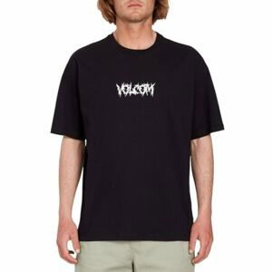 Volcom pánské tričko Edener Lse Sst Black | Černá | Velikost M