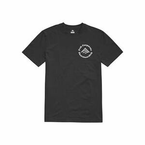 Emerica pánské tričko Eff Corporate 2 Tee Black | Černá | Velikost XXL