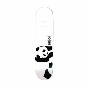 Enjoi skate deska Whitey Panda Wide Logo White | Bílá | Velikost skate 8