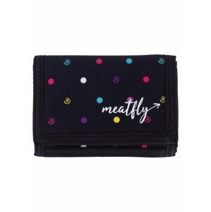 Meatfly peněženka Huey Color Dots | Černá | Velikost One Size