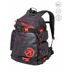 Meatfly batoh Wanderer Morph Black 28 L | Černá | Objem 28 L