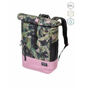 Meatfly batoh Holler Olive Mossy/Dusty Rose 28 L | Zelená | Objem 28 L