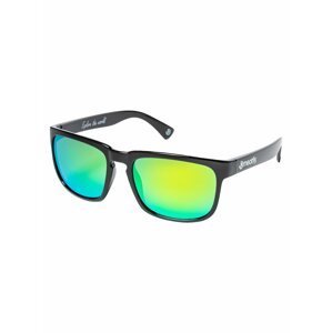 Meatfly sluneční polarizační brýle Gammy Black Glossy/Green | Černá | Velikost One Size
