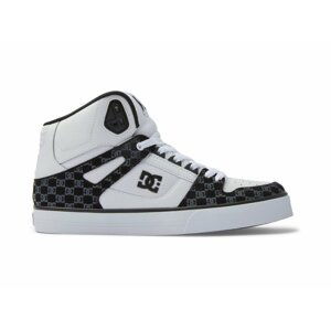 Dc shoes pánské boty Pure HT WC Black/White Monogram | Černá | Velikost 8,5 US