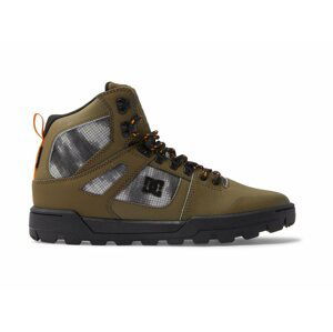 Dc shoes pánské boty Pure HT WR Olive/Black | Černá | Velikost 11 US