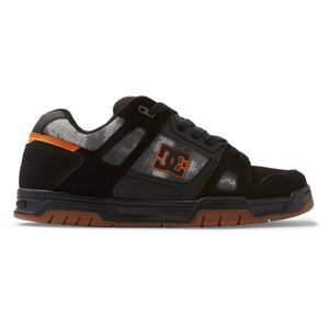 Dc shoes pánské boty Stag Black/Orange | Černá | Velikost 10 US