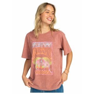Roxy dámské tričko Girl Need Love Cedar Wood | Oranžová | Velikost S