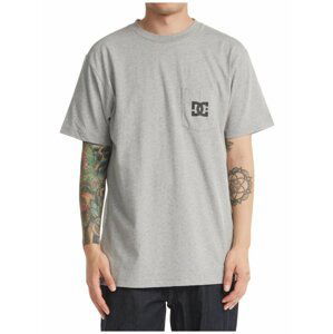 Dc shoes pánské tričko DC Star Pocket Heather Grey | Šedá | Velikost L