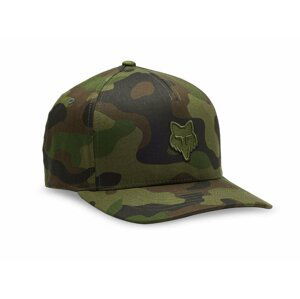 Fox kšiltovka Head Flexfit Green Camo | Maskáč | Velikost L/XL