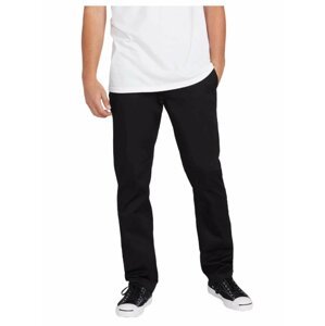 Volcom pánské kalhoty Frickin Modern Stret Black | Černá | Velikost 32 x 32