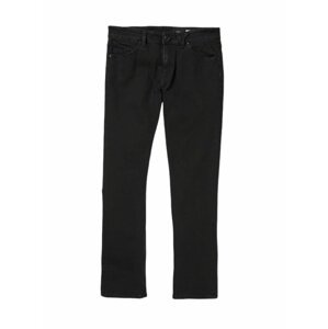 Volcom pánské kalhoty Vorta Denim Black Out | Černá | Velikost 38 x 34