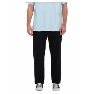 Volcom pánské kalhoty Modown Tapered Denim Black | Černá | Velikost 33 | 100% bavlna