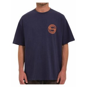 Volcom pánské tričko Switchflip Lse Sst Eclipse | Modrá | Velikost L | 100% bavlna