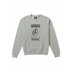 Volcom pánská mikina Watanite Crew Heather Grey | Šedá | Velikost M