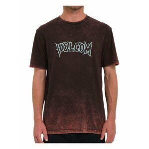 Volcom pánské tričko Fa Max Sherman 3 Sst Tie Dye | Černá | Velikost M | 100% bavlna