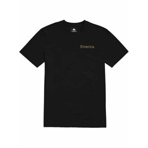 Emerica pánské tričko This Is Skateboarding Black | Černá | Velikost XL