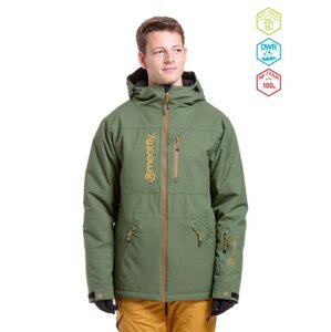 Meatfly pánská SNB & SKI bunda Helios Bronze Green | Zelená | Velikost XL