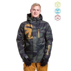 Meatfly pánská SNB & SKI bunda Shader Rampage Camo | Maskáč | Velikost XL