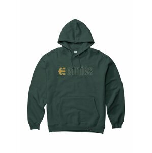 Etnies pánská mikina Ecorp Green/Gold | Zelená | Velikost M