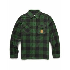 Etnies pánská košile Woodsman Fleece Olive | Zelená | Velikost L