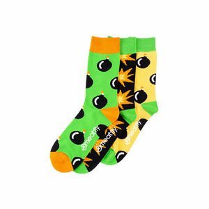Meatfly ponožky Bomb socks - S19 Triple pack | Mnohobarevná | Velikost L/XL