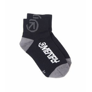 Meatfly ponožky Bike Middle Socks – CO A – Black | Černá | Velikost M