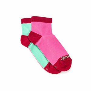 Meatfly ponožky Jekyll Middle Socks - Triple pack C – Mint Pink | Růžová | Velikost M