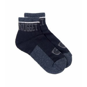 Nugget ponožky Logo Middle B - Black | Černá | Velikost S