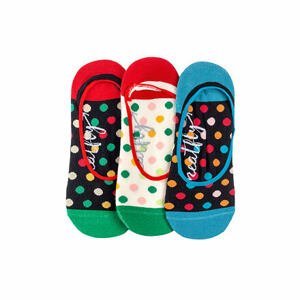 Meatfly ponožky Low socks - Triple pack C/ Big Dots 2 | Mnohobarevná | Velikost One Size