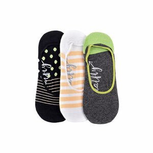 Meatfly ponožky Low socks - Triple pack H/ Anthracite | Mnohobarevná | Velikost One Size