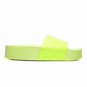 Dc shoes pantofle Slide Platform Yellow | Žlutá | Velikost 9 US