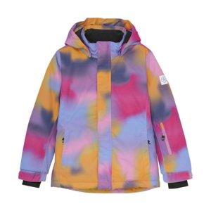Dívčí lyžařská bunda COLOR KIDS-Ski Jacket - AOP -5214-Lilac chiffon