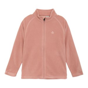 Turistická flísová mikina se zipem COLOR KIDS-Fleece Jacket, Full Zip-575-Ash Rose
