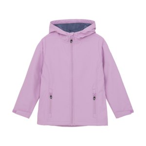 Dívčí turistická softshellová bunda COLOR KIDS-Girls Softshell - Light weight-6285-Orchid