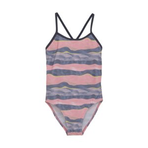 Dívčí plavky COLOR KIDS-Swimsuit Sporty, AOP-5039-Plumeria