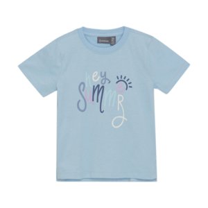 Dívčí turistické tričko s krátkým rukávem COLOR KIDS-Girls T-shirt W. Print S/S-7148-Summer Song