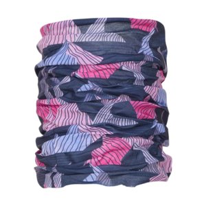 Dívčí nákrčník COLOR KIDS-Neckwarmer - AOP-741924.5381-Pink Glo