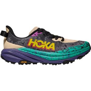 Pánská běžecká trailová obuv HOKA-Speedgoat 6 M oatmeal/mountain iris